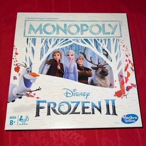 Disney Frozen 2 Monopoly Board Game! Used once!